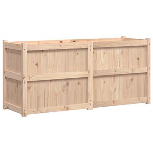 vidaXL plantekasse 150x50x70 cm massivt fyrretr&aelig;