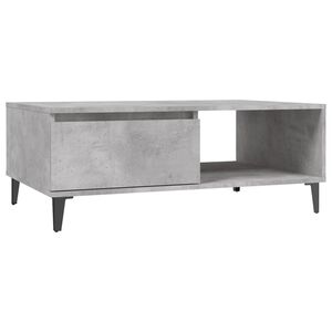 vidaXL sofabord 90x60x35 cm konstrueret tr&aelig; betongr&aring;