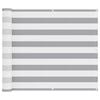 vidaXL Altan Sk&aelig;rm Lys Gr&aring; og Hvid 90 x 300 cm PU belagt oxford alu