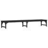 vidaXL sk&aelig;rmstander 105x23x15,5 cm konstrueret tr&aelig; sort