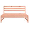 vidaXL midtermoduler til havesofa 2 stk. 120x80 cm massivt douglasgran