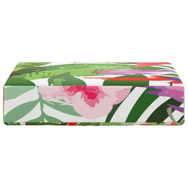 vidaXL Udend&oslash;rs S&aelig;depude farverig 40 x 40 x 8 cm 100% polyester