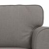 vidaXL Sofa 2 pcs Gr&aring;brun 175 x 82 x 80 cm Stof