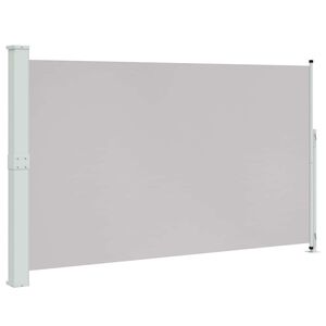 vidaXL sammenrullelig sidemarkise til terrassen 180x314 cm gr&aring;