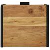 vidaXL Natskab med skuffe Brun 40 x 35 x 50 cm Massivt akacietræ