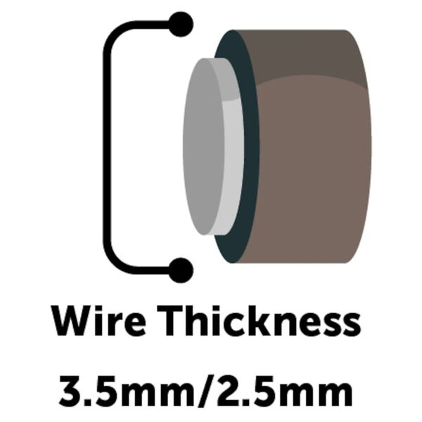 FLAMINGO kaninl&oslash;beg&aring;rd Quadri 4 dele 100x70x60 cm gr&aring;brun