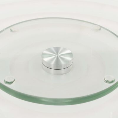 vidaXL roterende serveringstallerkener 2 stk. 30 cm hærdet glas