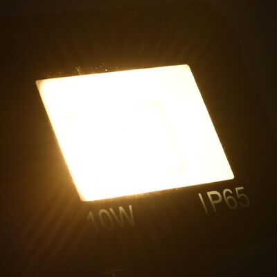 vidaXL LED-projektører 2 stk. 10 W varmt hvidt lys