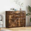 vidaXL Sideboard FLORIN R&oslash;get eg 88,5 x 30,5 x 73 cm Konstrueret tr&aelig;
