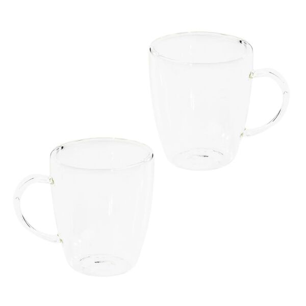 HI cappuccinoglas 2 stk. 270 ml transparent