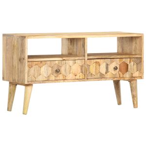 vidaXL tv-skab 90x30x50 cm massivt mangotr&aelig;