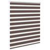 vidaXL zebragardin 120,9x175 cm stofbredde 116,7 cm kaffe
