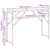 vidaXL Konsolbord Gammelt tr&aelig; 105x30x75cm Konstrueret tr&aelig;