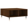 vidaXL sofabord 60x60x30 cm konstrueret tr&aelig; brun egetr&aelig;sfarve