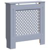 vidaXL radiatorskjuler 78 cm MDF gr&aring;