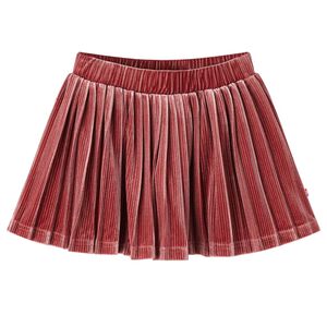 Nederdel til b&oslash;rn str. 104 plisseret pink