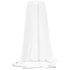 vidaXL myggenet til parasol &Phi;330x250 cm tr&aring;dnet hvid