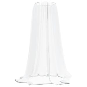 vidaXL myggenet til parasol &Phi;330x250 cm tr&aring;dnet hvid