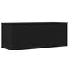 vidaXL Opbevaringskasse Sort eg 90 x 35 x 35 cm Konstrueret tr&aelig;