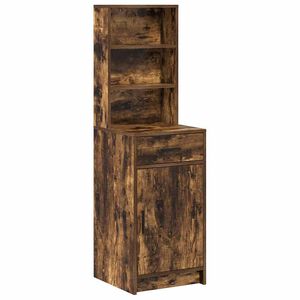 vidaXL Highboard R&oslash;get eg 40 x 40,5 x 135 cm Konstrueret tr&aelig;