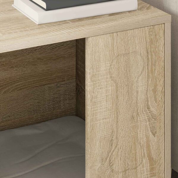 vidaXL Hundehus Sonoma 44 x 42 x 49 cm Konstrueret tr&aelig;