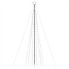 vidaXL LED-juletræ med spyd 1534 LED'er 500 cm koldt hvidt lys