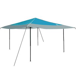 vidaXL Pop-up canopy telt Blå 400 x 400 cm Stof