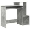 vidaXL Bord Beton Gr&aring; Konstrueret tr&aelig; 106 x 41 x 88,5 cm