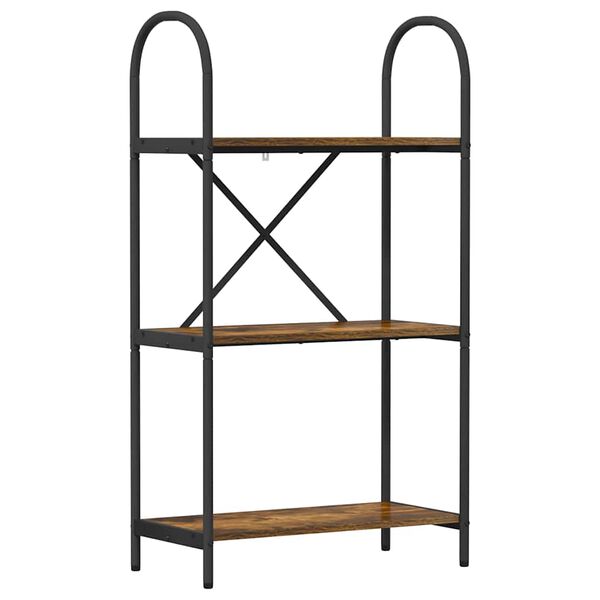 vidaXL Bogreol R&oslash;get eg 60 x 30 x 109 cm Konstrueret tr&aelig;