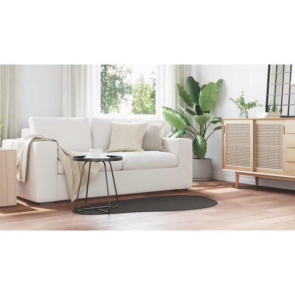 vidaXL Tæppe HUARTE Antracit 80 x 150 cm Polyester