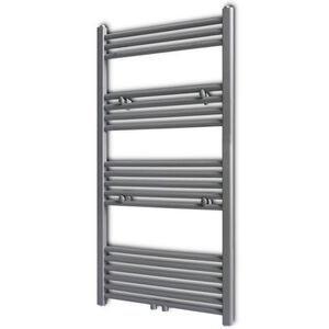 vidaXL h&aring;ndkl&aelig;deradiator 600x1160 mm centralvarme lige gr&aring;