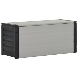 vidaXL affaldsbeholder til haven 85x34x40 cm gr&aring;