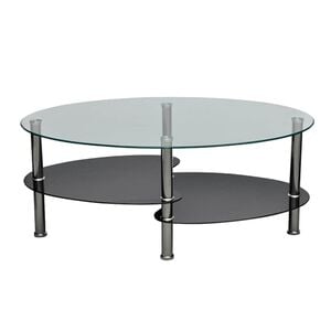 vidaXL sofabord i eksklusivt design sort