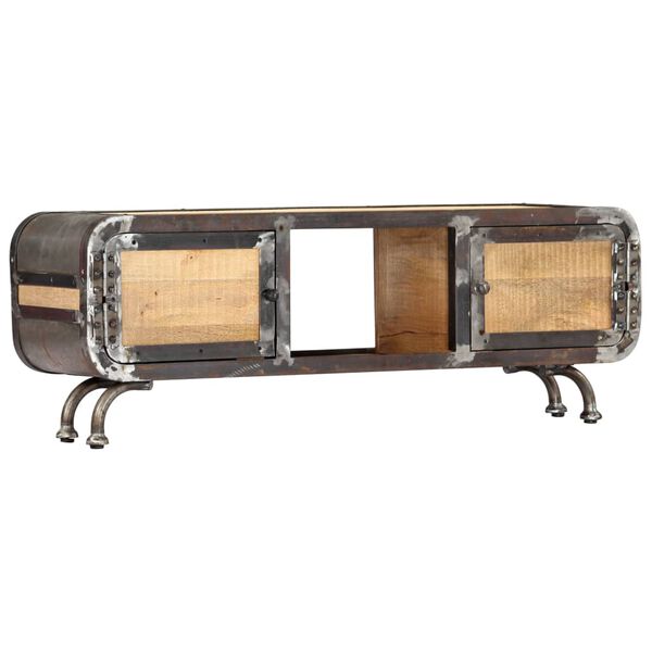 vidaXL tv-skab 120x30x42 cm massivt mangotræ