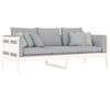 vidaXL daybed 80x200 cm massivt fyrretræ hvid