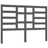 vidaXL sengeg&aelig;rde 166x4x104 cm massivt fyrretr&aelig; gr&aring;