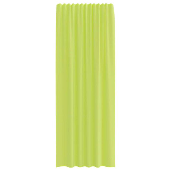 vidaXL voile-gardiner med stanglommer 2 stk. &aelig;blegr&oslash;n