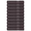 vidaXL saunah&aring;ndkl&aelig;der FROGN 10 stk. antracit 80x200 cm 360 g/m&sup2;