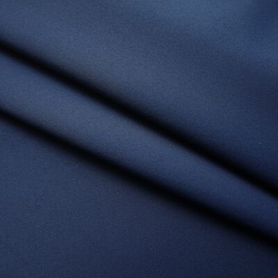 vidaXL mørklægningsgardin med kroge 290 x 245 cm blå