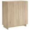 vidaXL Sk&aelig;nk Sonoma-eg 67 x 34,5 x 75 cm Konstrueret tr&aelig;