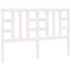 vidaXL sengeg&aelig;rde 156x4x100 cm massivt fyrretr&aelig; hvid