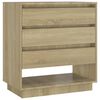 vidaXL sk&aelig;nk 70x41x75 cm konstrueret tr&aelig; sonoma-eg