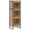 vidaXL Bogskab 40 x 30 x 121 cm Konstrueret tr&aelig; Artisan eg