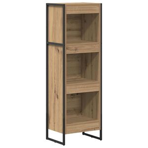 vidaXL Bogskab 40 x 30 x 121 cm Konstrueret tr&aelig; Artisan eg