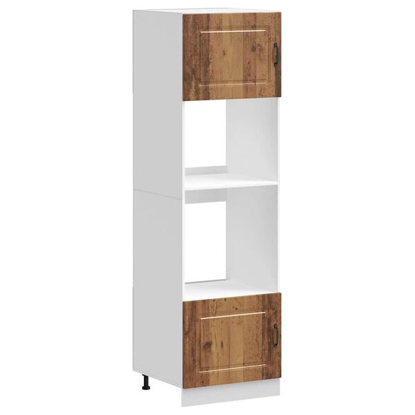 vidaXL ovnskabe 2 stk. "Kalmar" gammelt tr&aelig; konstrueret tr&aelig;