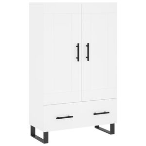 vidaXL skab 69,5x31x115 cm konstrueret tr&aelig; hvid