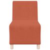 vidaXL | Modulsofa enhed uden arme | Orange 55 x 74 x 82 cm Corduroy stof