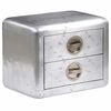 vidaXL Aviator-endebord med 2 skuffer flyverstil