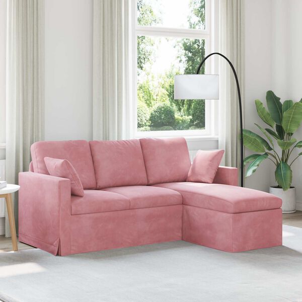 vidaXL Sofa Lyser&oslash;d Samlede dimensioner: 178 x 134 x 80 cm (B x D x H)