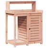 vidaXL plantebord med hylder 82,5x50x109,5 cm massivt douglasgran
